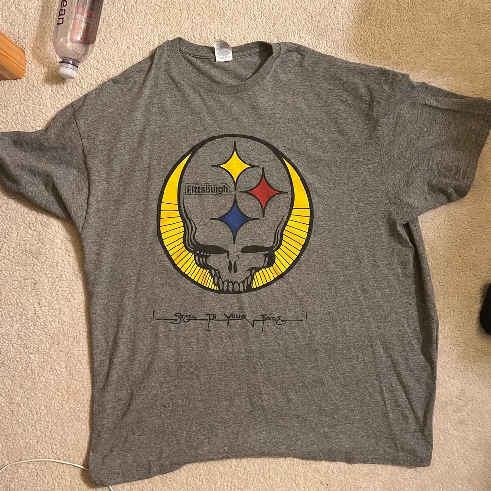 Grateful Dead x NFL Pittsburg Steelers tshirt